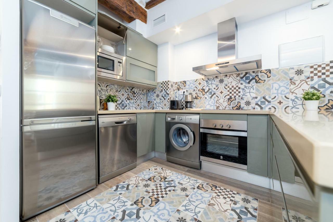 Florit Flats - Cathedral Luxury Terrace Flat 2Br 2Ba Ac Wifi Apartment Valencia Luaran gambar