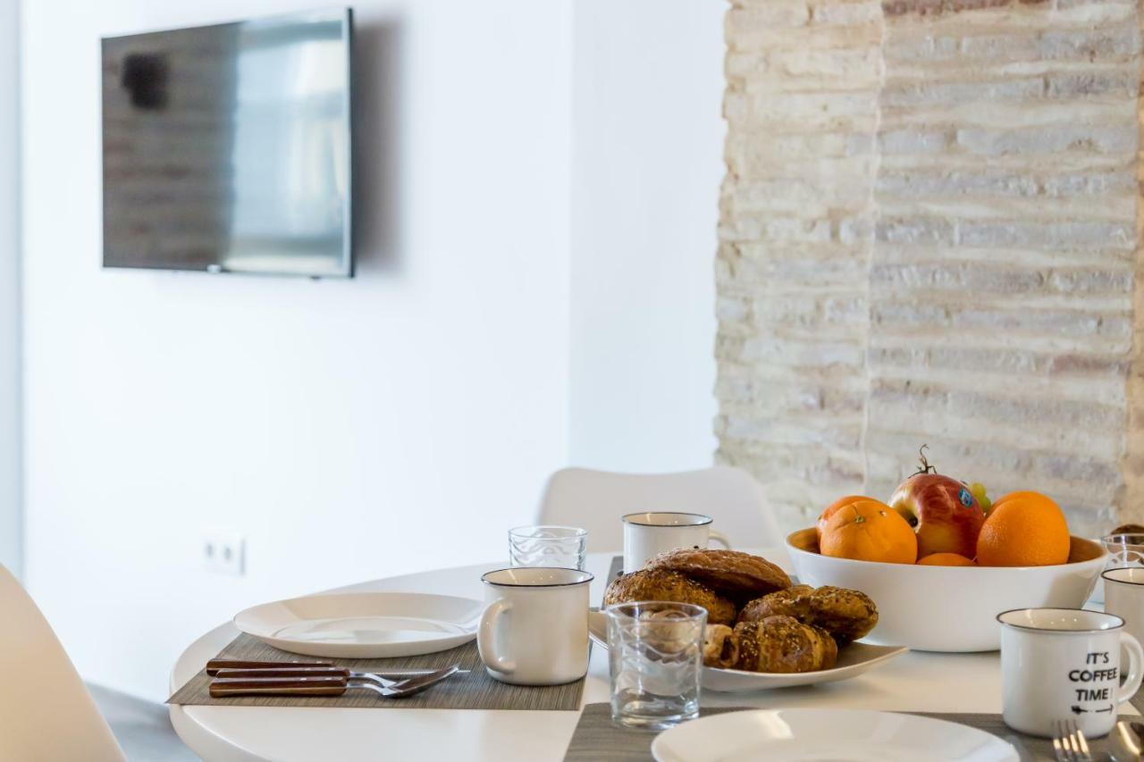 Florit Flats - Cathedral Luxury Terrace Flat 2Br 2Ba Ac Wifi Apartment Valencia Luaran gambar