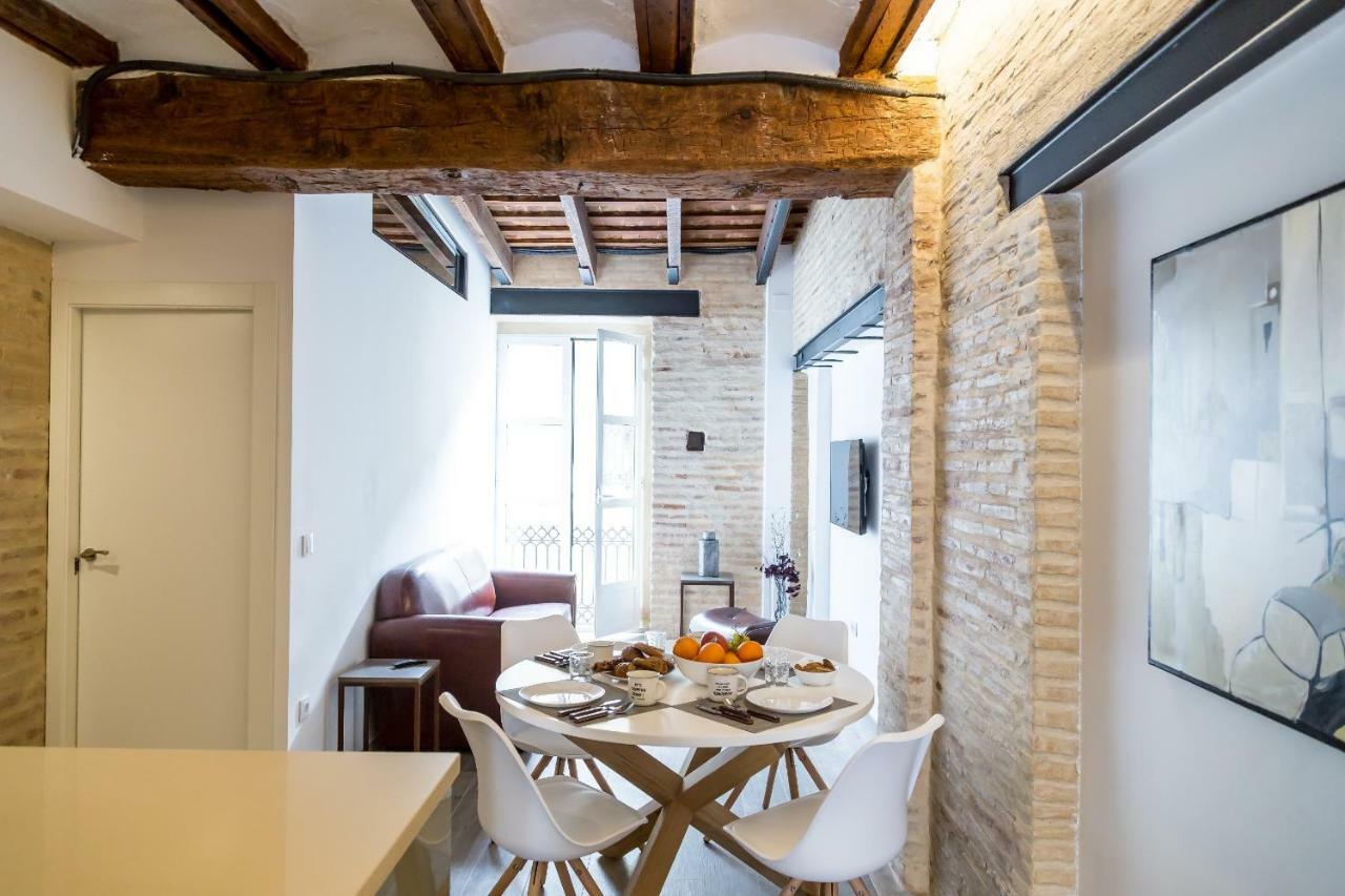 Florit Flats - Cathedral Luxury Terrace Flat 2Br 2Ba Ac Wifi Apartment Valencia Luaran gambar