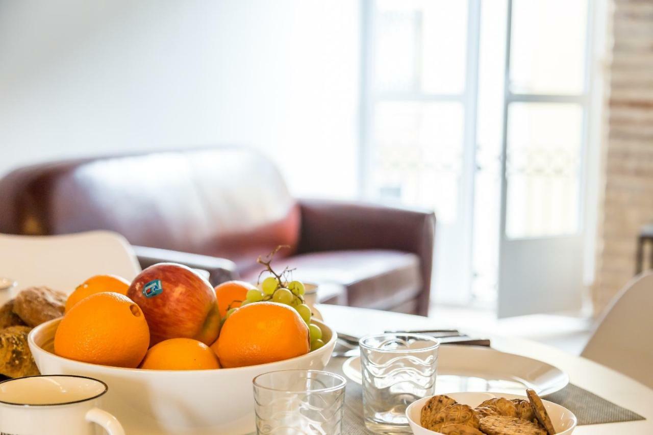 Florit Flats - Cathedral Luxury Terrace Flat 2Br 2Ba Ac Wifi Apartment Valencia Luaran gambar